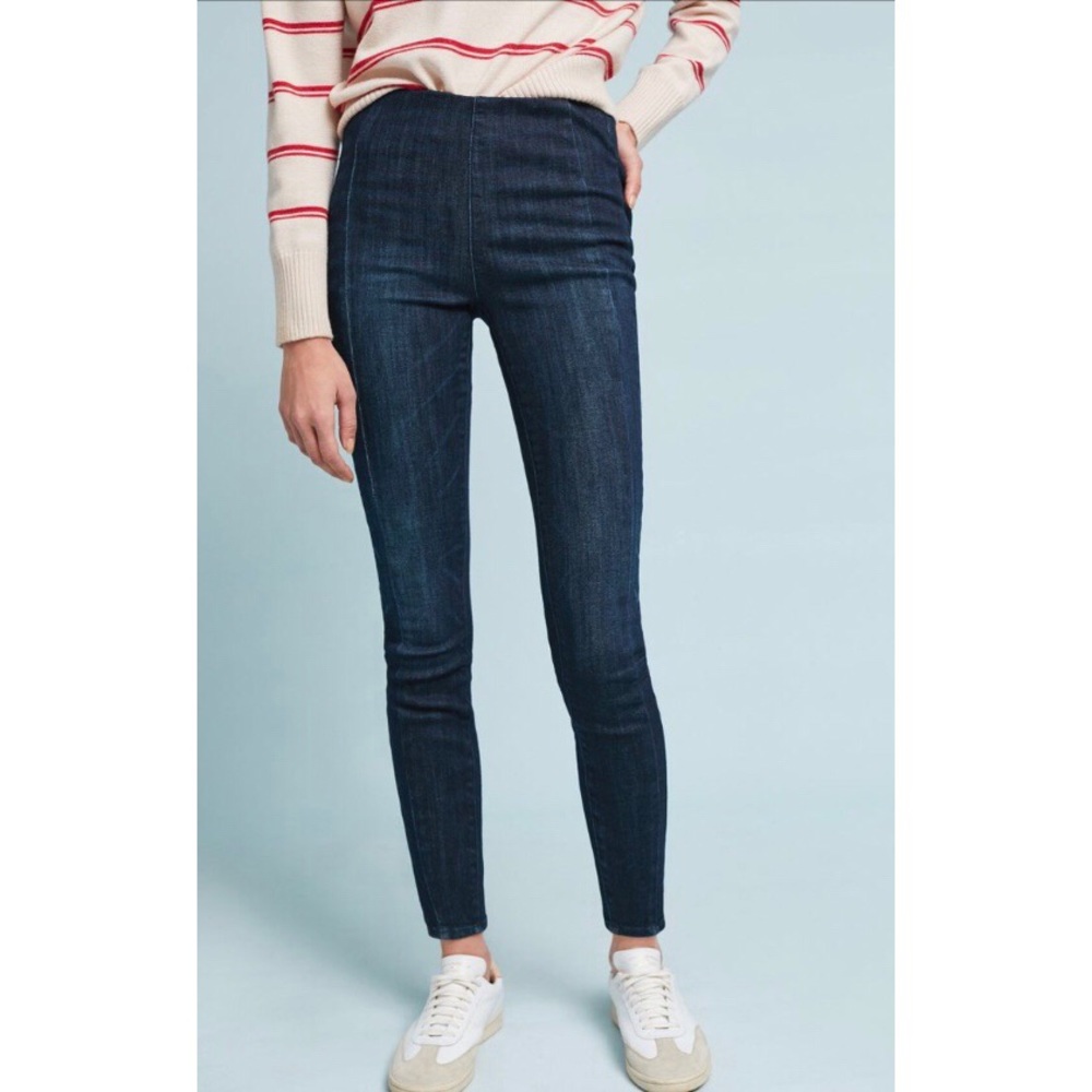 Anthropologie High-Rise Denim Legging